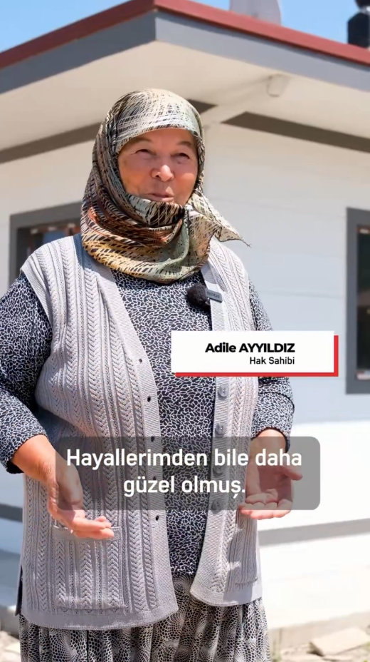 Sındırgı’da depremzedelerin yüzü güldü! Bakan Kurum duyurdu: Çok yakında teslim edeceğiz! Adile Teyze: Murat oğlum söz verdi... Hayallerimden bile güzel olmuş - Resim : 3